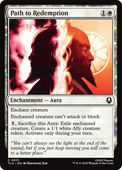 Path to Redemption (Avatar: The Last Airbender) Light Play Foil
