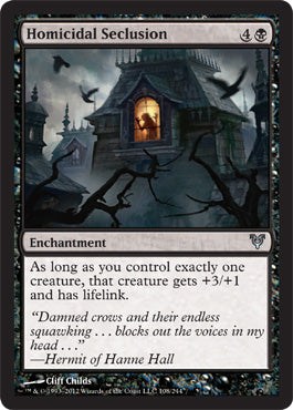 Homicidal Seclusion (Avacyn Restored) Medium Play