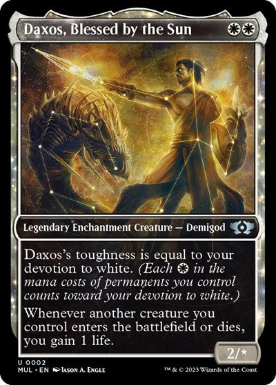 Daxos, Blessed by the Sun (March of the Machine: Multiverse Legends) Light Play