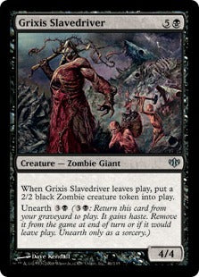 Grixis Slavedriver (Conflux) Light Play