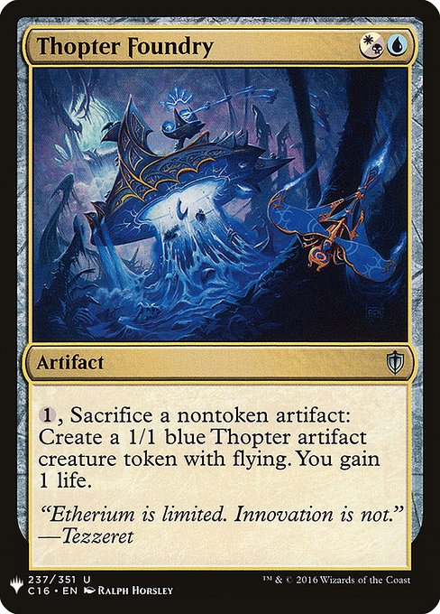 Thopter Foundry (Mystery Booster) Light Play