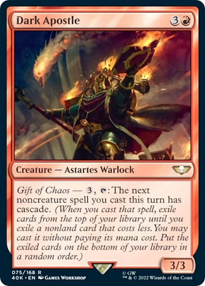 Dark Apostle (Universes Beyond: Warhammer 40K) Light Play