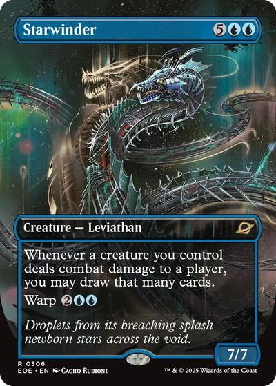 Starwinder (0306) (Borderless) (Edge of Eternities) Light Play