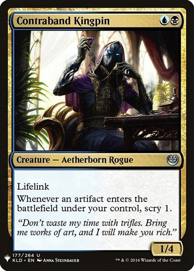 Contraband Kingpin (Mystery Booster) Light Play