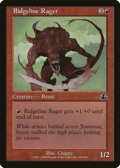 Ridgeline Rager (Prophecy) Light Play