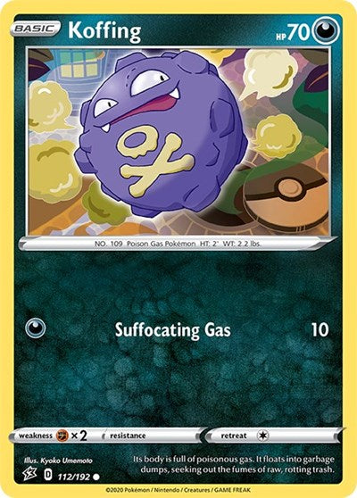 Koffing (SWSH02: Rebel Clash) Light Play
