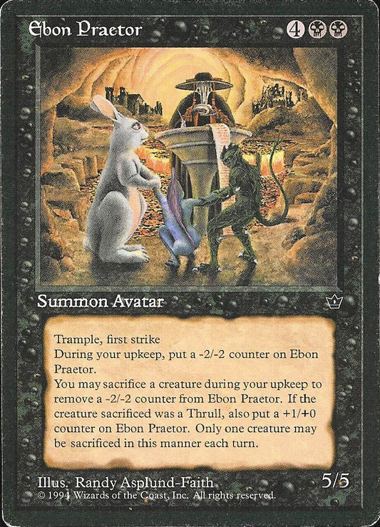 Ebon Praetor (Fallen Empires) Medium Play