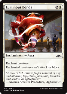 Luminous Bonds (Guilds of Ravnica) Light Play