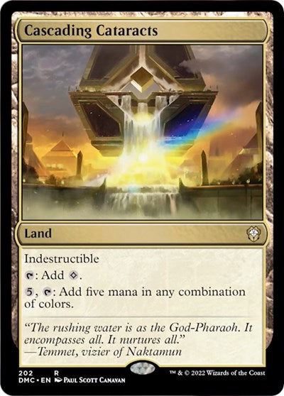 Cascading Cataracts (Commander: Dominaria United) Light Play