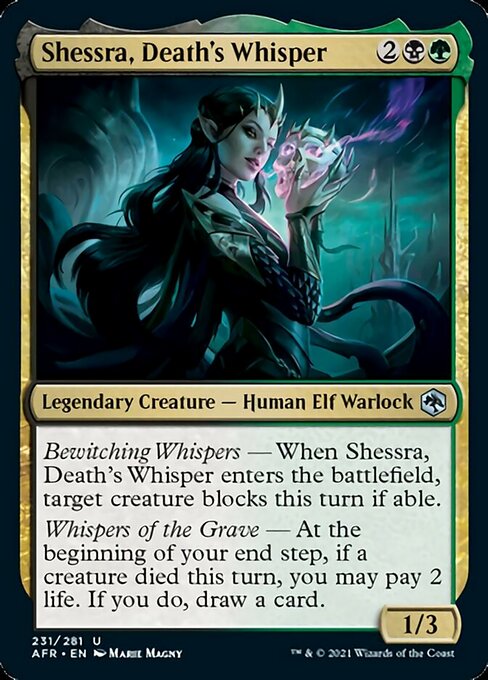 Shessra, Death's Whisper (Adventures in the Forgotten Realms) Medium Play