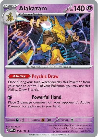 Alakazam (ME01: Mega Evolution) Light Play Holofoil