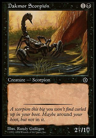 Dakmor Scorpion (Portal Second Age) Medium Play