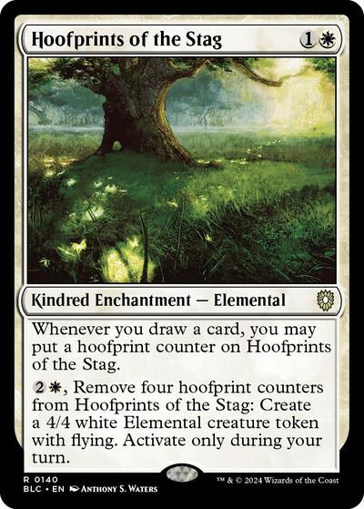Hoofprints of the Stag (Commander: Bloomburrow) Light Play