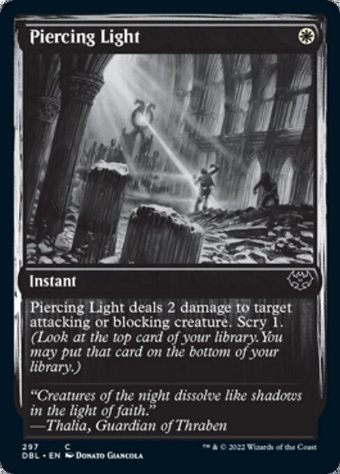 Piercing Light (Innistrad: Double Feature) Light Play