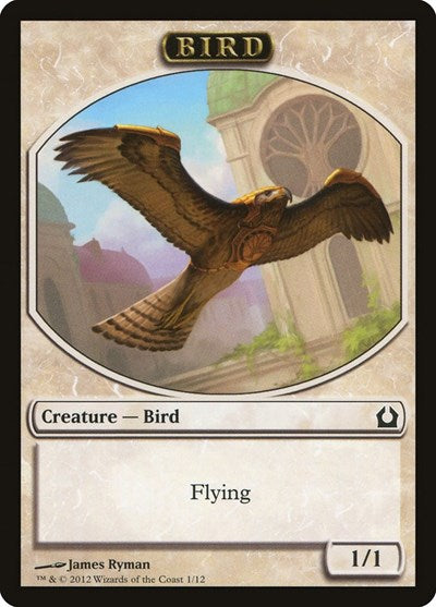 Bird Token (Return to Ravnica) Light Play