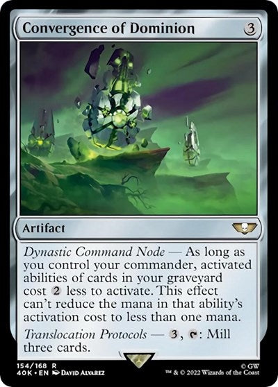 Convergence of Dominion (Universes Beyond: Warhammer 40K) Light Play