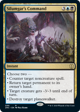 Silumgar's Command (Commander 2020 Zendikar Rising) Light Play