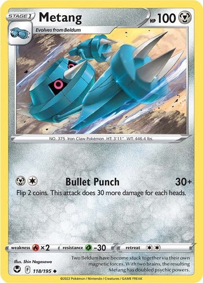 Metang (SWSH12: Silver Tempest) Light Play