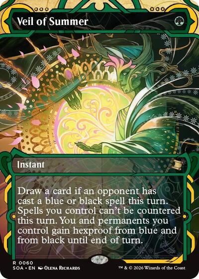 Veil of Summer (Secrets of Strixhaven: Mystical Archive) Light Play Foil