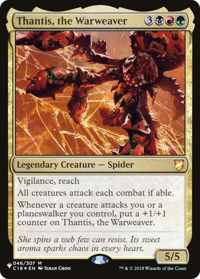 Thantis, the Warweaver (The List) Light Play