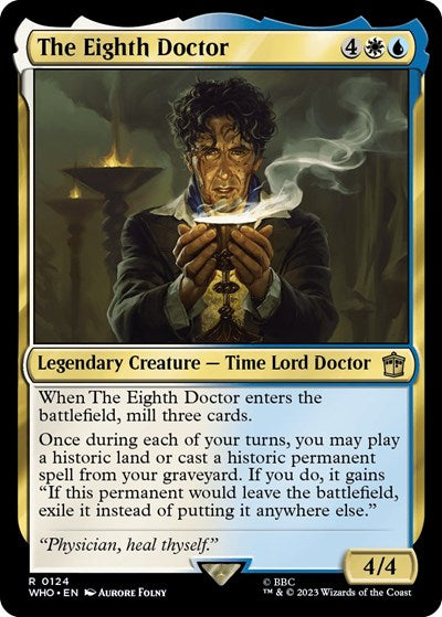 The Eighth Doctor (Universes Beyond: Doctor Who) Light Play Foil