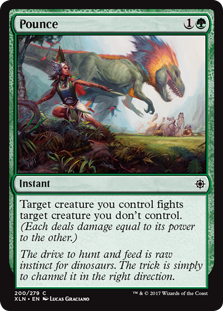 Pounce (Ixalan) Light Play