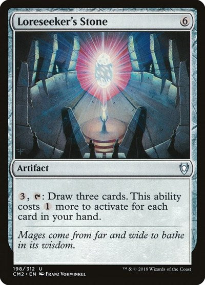 Loreseeker's Stone (Commander Anthology Volume II) Light Play