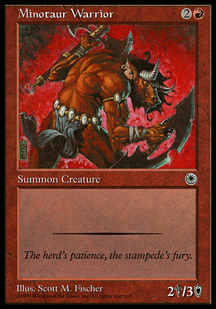 Minotaur Warrior (Portal) Heavy Play