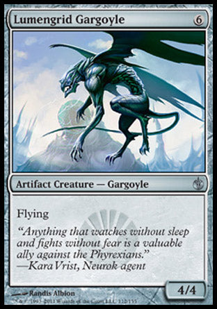 Lumengrid Gargoyle (Mirrodin Besieged) Light Play