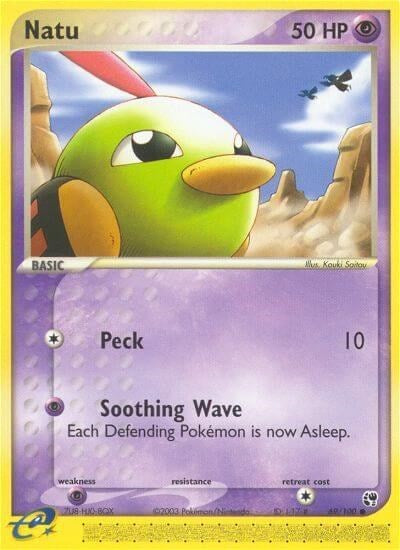 Natu (Sandstorm) Medium Play Reverse Holofoil