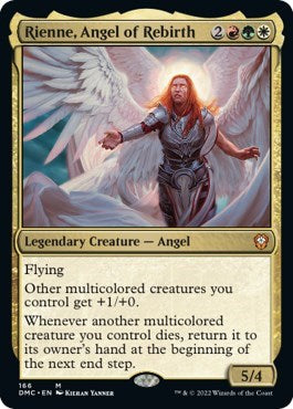 Rienne, Angel of Rebirth (Commander: Dominaria United) Light Play