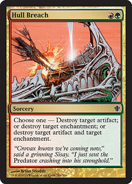 Hull Breach (Commander 2013 Edition) Light Play