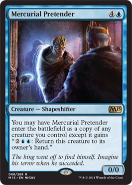 Mercurial Pretender (Magic 2015 Core Set) Light Play