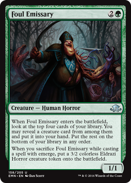 Foul Emissary (Eldritch Moon) Light Play