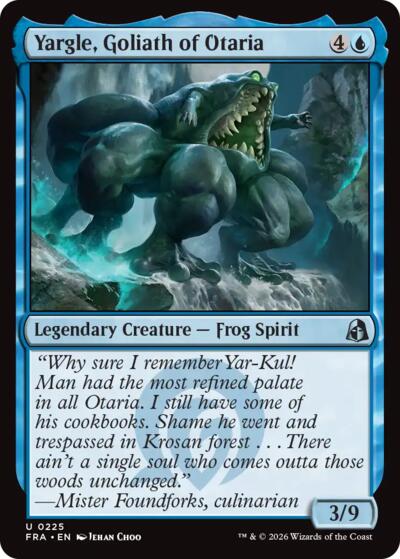 Yargle, Goliath of Otaria (Reality Fracture) Light Play