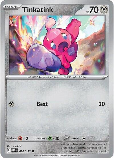 Tinkatink (ME01: Mega Evolution) Light Play