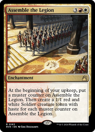 Assemble the Legion (Ravnica Remastered) Light Play