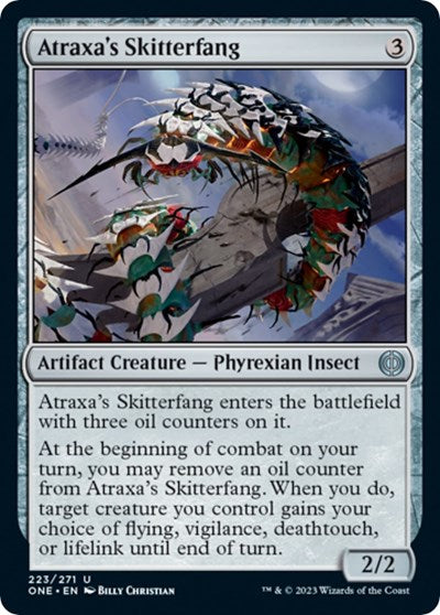 Atraxa's Skitterfang (Phyrexia: All Will Be One) Light Play Foil