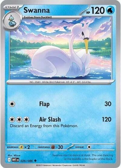 Swanna (SV: White Flare) Light Play