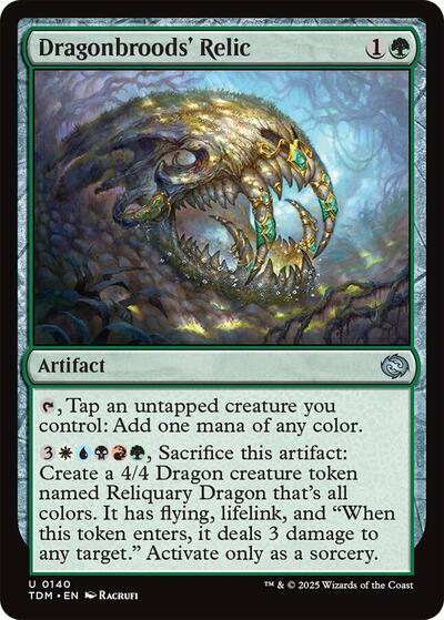 Dragonbroods' Relic (Tarkir: Dragonstorm) Light Play