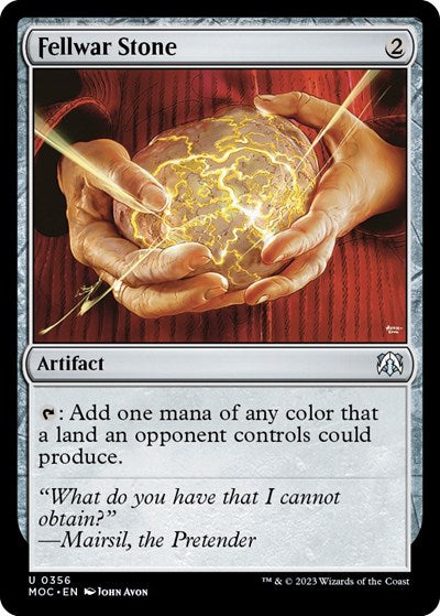 Fellwar Stone (Commander: March of the Machine) Light Play