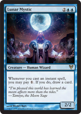 Lunar Mystic (Avacyn Restored) Heavy Play