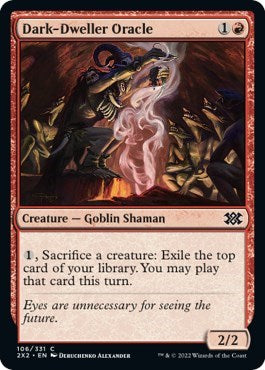 Dark-Dweller Oracle (Double Masters 2022) Light Play Foil