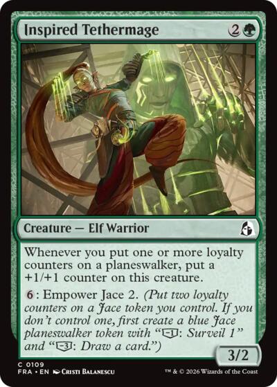 Inspired Tethermage (Reality Fracture) Light Play Foil