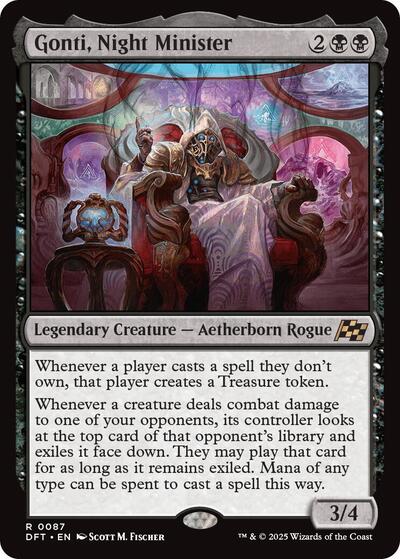 Gonti, Night Minister (Aetherdrift) Light Play