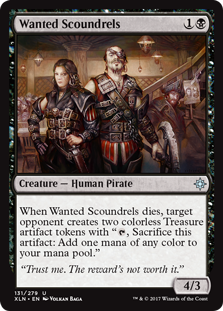 Wanted Scoundrels (Ixalan) Light Play