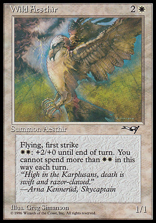 Wild Aesthir (Lightning Bolt) (Alliances) Light Play