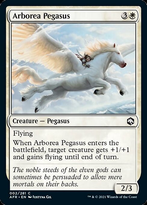 Arborea Pegasus (Adventures in the Forgotten Realms) Light Play
