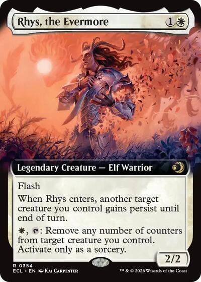Rhys, the Evermore (Extended Art) (Lorwyn Eclipsed) Light Play