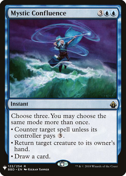 Mystic Confluence (Mystery Booster) Light Play